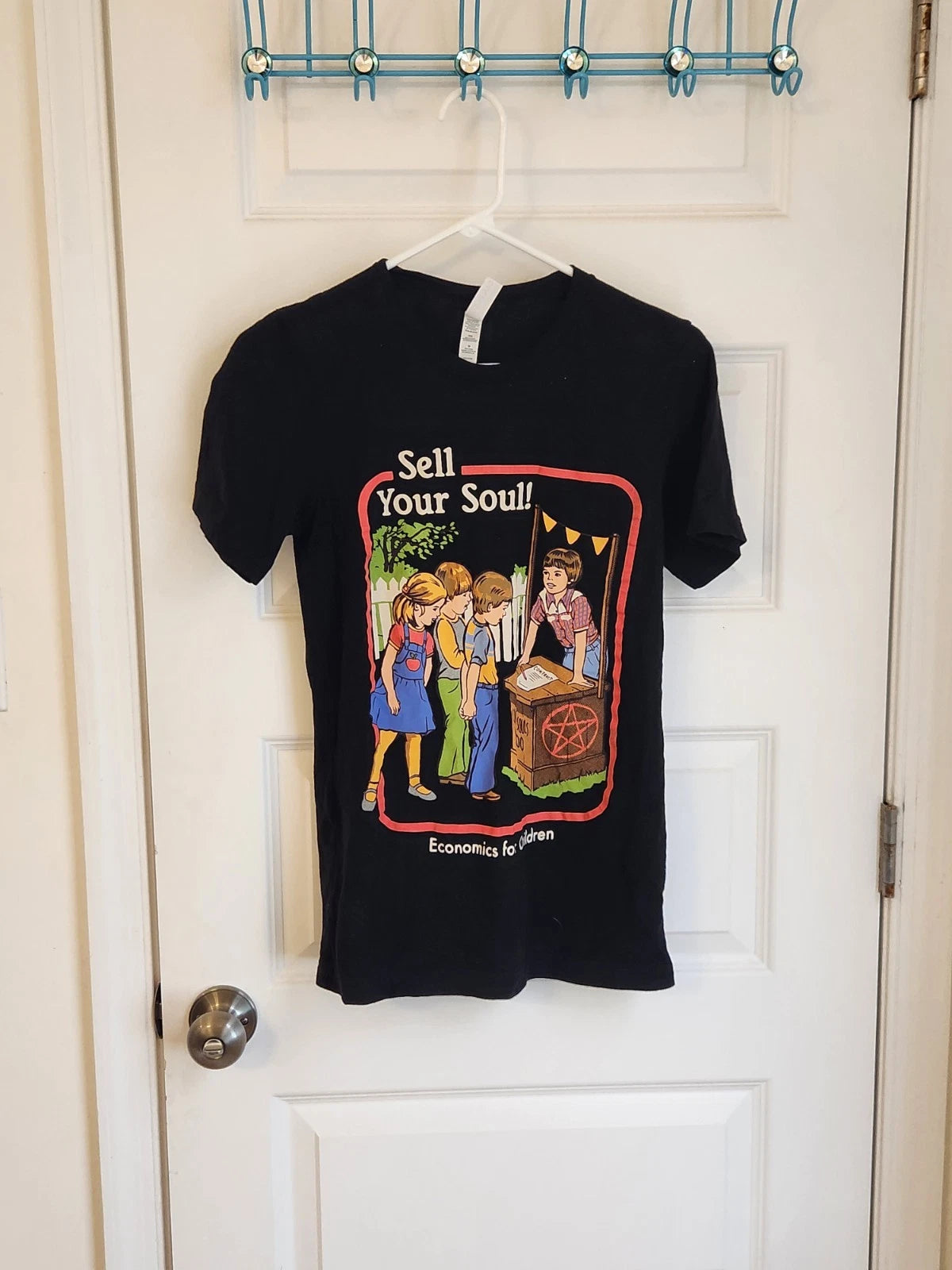 Sell Your Soul Black Short Sleeve T Shirt Size Xs Horror 737 T-Shirt | Comfort-Fit Style | Trending Fashion Apparel