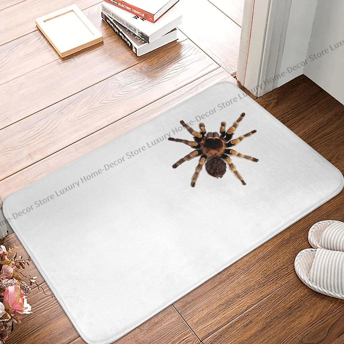 Doormat Funny Climbing Tarantula Spider Lover Bath Bedroom Mat Welcome Carpet