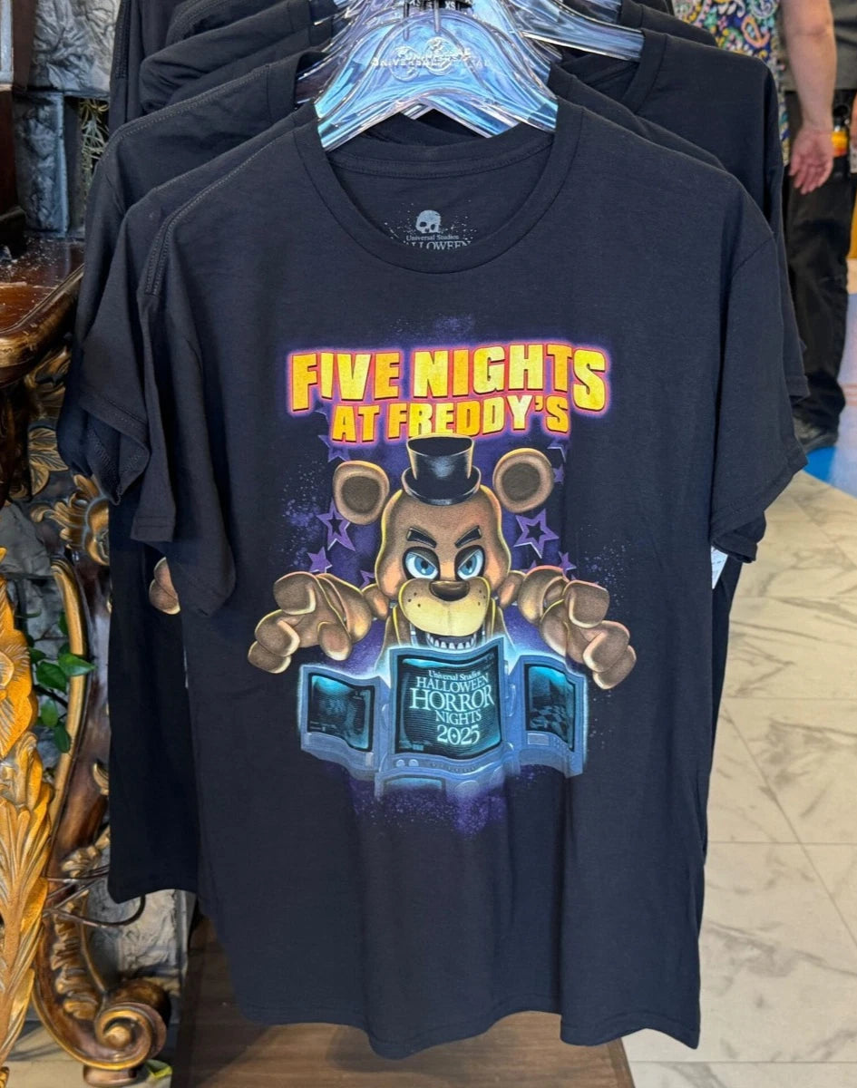 Universal Hhn Halloween Horror Nights 2025 Five Nights At Freddys Shirt Xxl