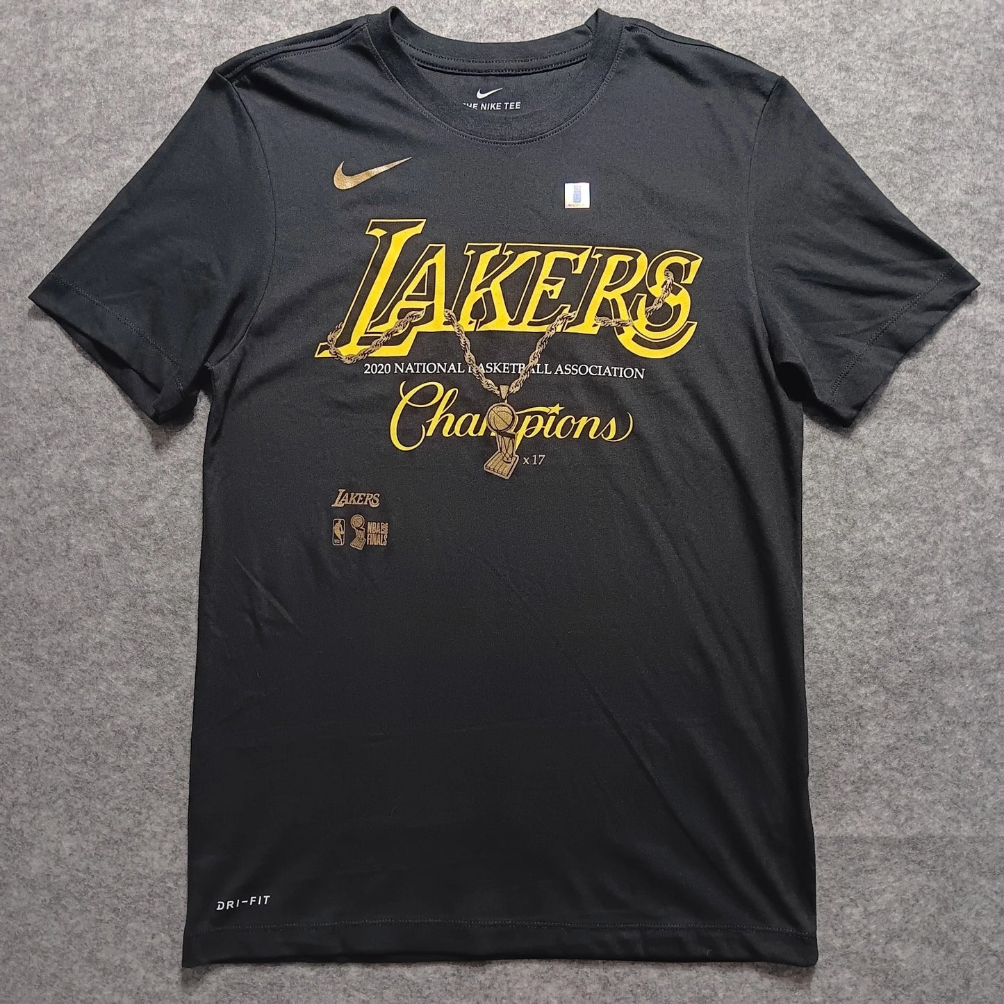 Los Angeles Lakers Nike 2020 Nba Finals Champions Locker Room T-shirt Mens Small | Trendy Graphic Tee | Casual Unisex T-shirt