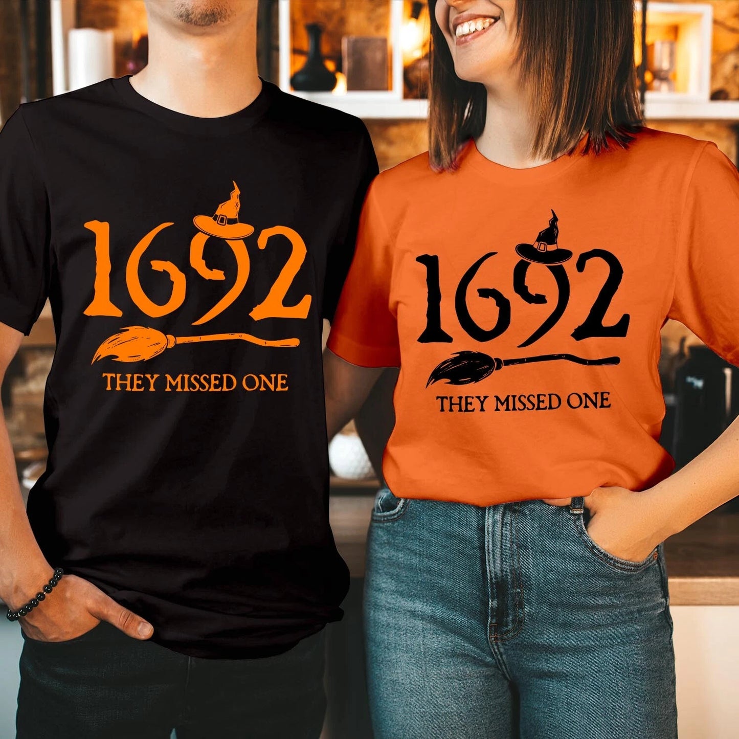 Tshirt (2098) Salem 1692 Witch Sanderson Hocus Pocus Women Halloween T-shirts