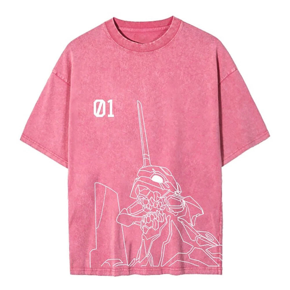 Hot Selling European And American Washed Vintage Vintage Cotton Style Tshirts T-Shirt | High-Quality Print | Popular Graphic Edition