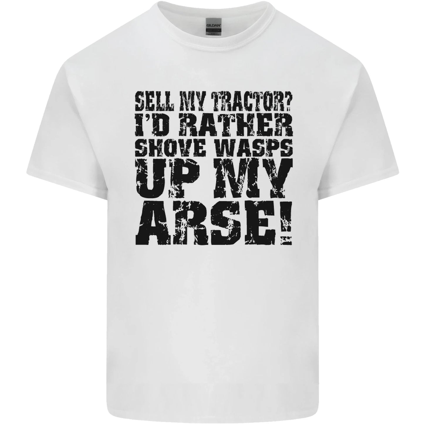 Sell My Tractor Farmer Farming Driver Mens Cotton Tshirt Tee Top T-Shirt | Comfort-Fit Style | Must-Have For Collectors