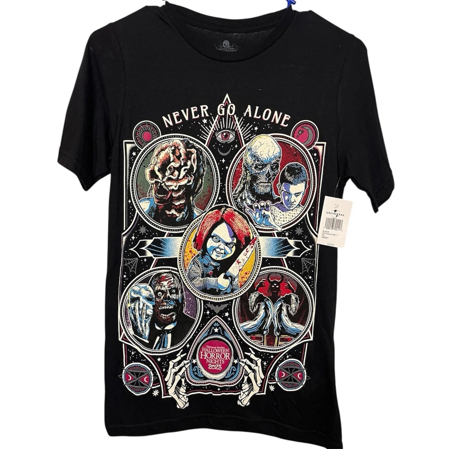 Halloween Horror Nights 2025 Universal Studios Shirts Sz Xs