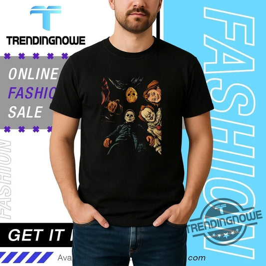 Legends Of Horror Face Your Nightmares 2025 Halloween Shirt