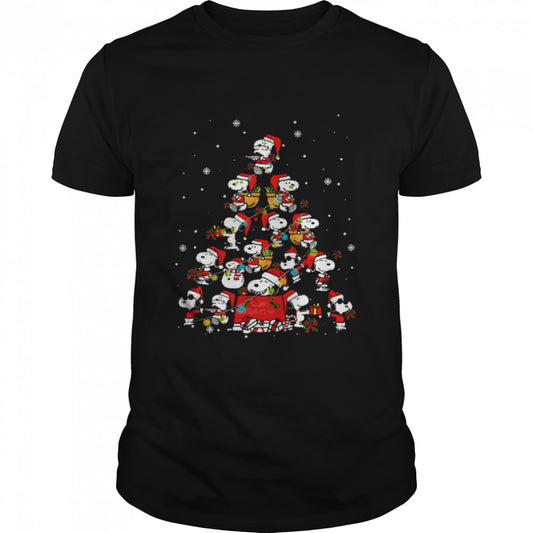 Snoopy Christmas Tree Shirt