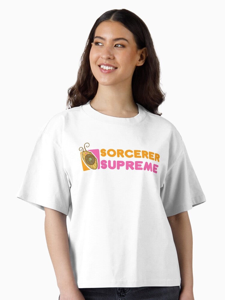 Sorcerer Supreme Boxy T-Shirt T-Shirt | Aesthetic Graphic | Perfect For Daily Wear