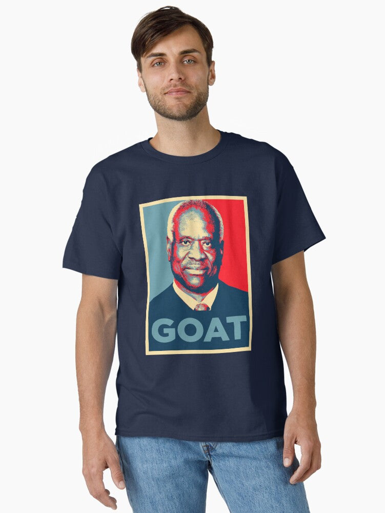 Clarence Thomas Justice Thomas GOAT SCOTUS Classic T-Shirt T-Shirt | Trending Design | High Demand Item