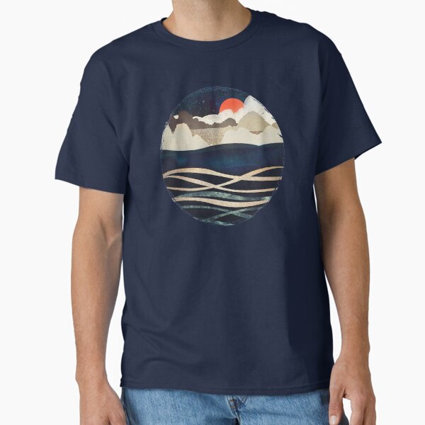 Midnight Beach Classic T-Shirt for Sale by spacefrogdesign