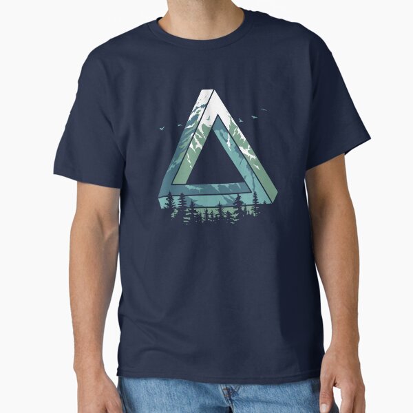 Impossible Mountain Classic T-Shirt for Sale by Gloopz