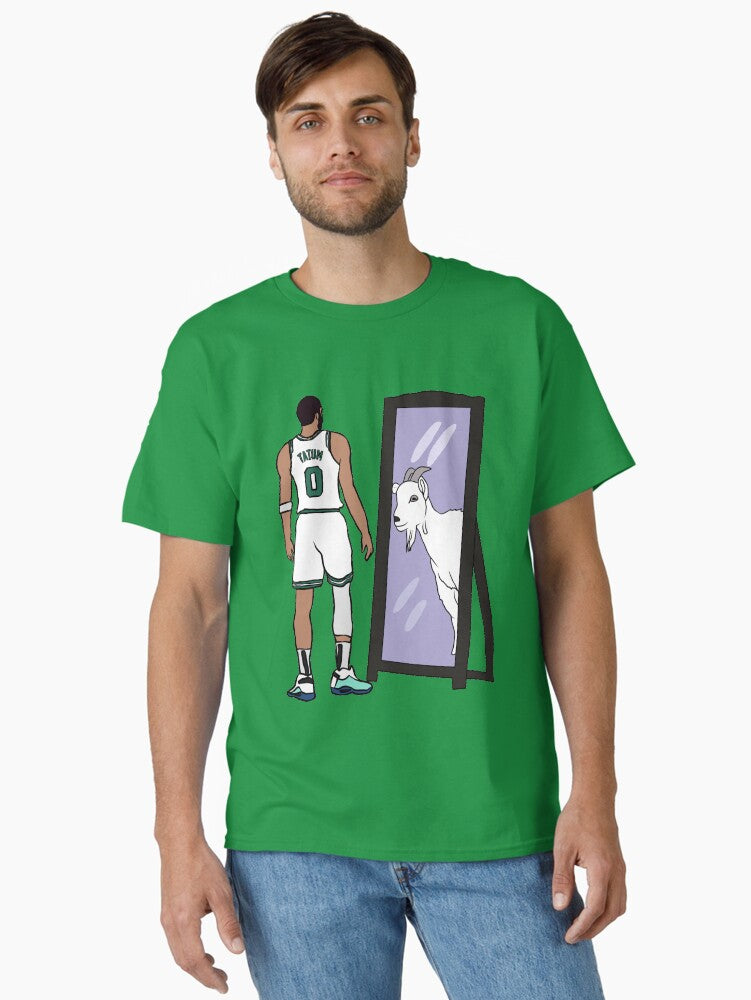 Jayson Tatum The Goat Classic T-shirt | Trendy Graphic Tee | Casual Unisex T-shirt