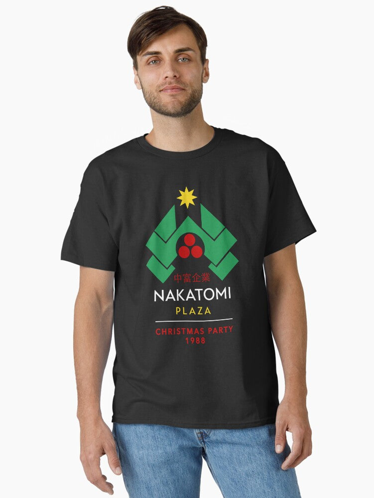 Nakatomi Plaza Christmas Party 1988 Classic TShirt T-Shirt | Best-Selling Design | Perfect Holiday Gift