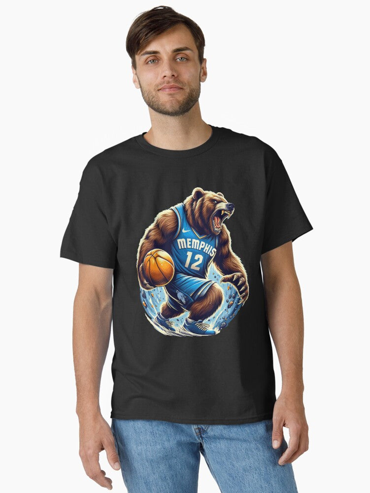 Grizz Classic T-shirt | Trendy Graphic Tee | Casual Unisex T-shirt