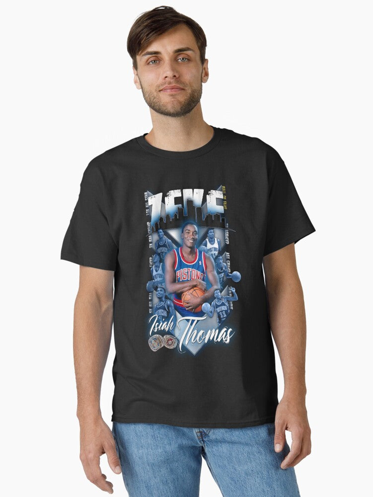 Isiah Thomas - Vintage Classic T-shirt | Trendy Graphic Tee | Casual Unisex T-shirt