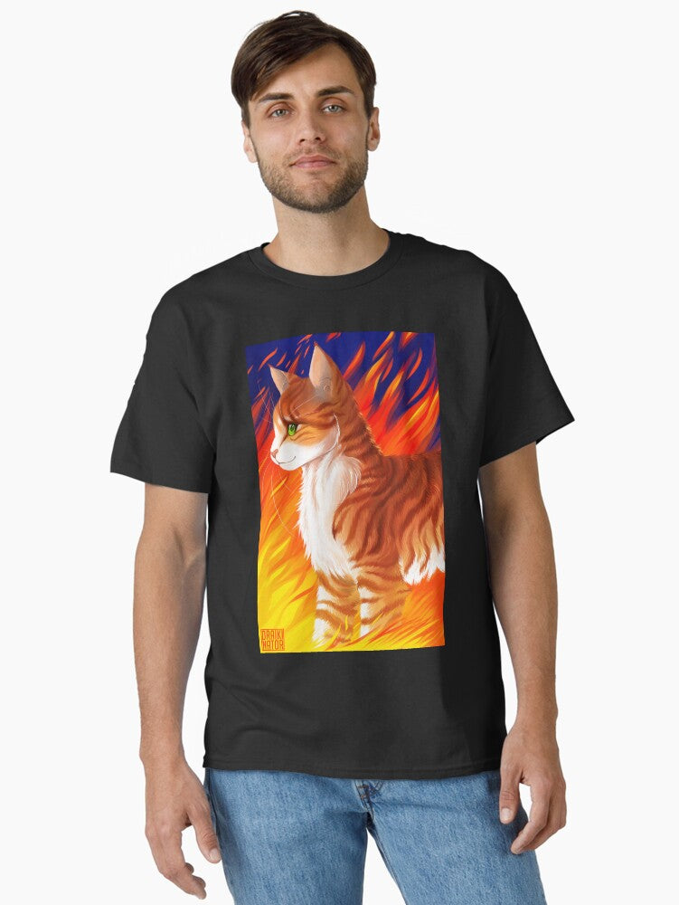 Firestar Print Classic T-shirt | Trendy Graphic Tee | Casual Unisex T-shirt