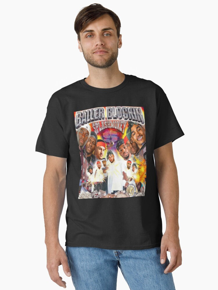 Baller Splash Money Classic T-shirt | Trendy Graphic Tee | Casual Unisex T-shirt