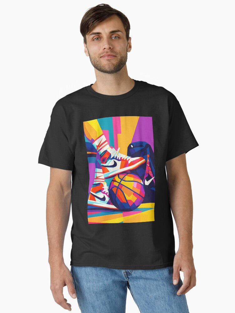 Basketball Style Wpap Classic T-shirt | Trendy Graphic Tee | Casual Unisex T-shirt