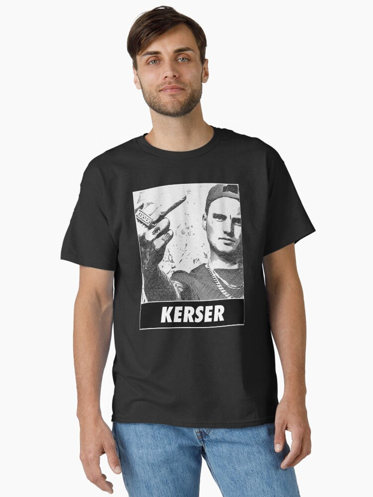 kerser Kerser Rapper Goat v2 Classic T-Shirt T-Shirt | High-Quality Print | Top Pick For Fans