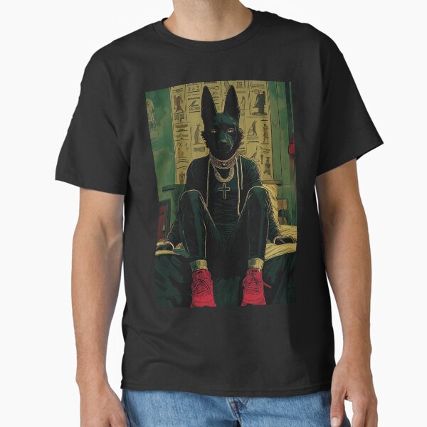 "90s Relaxing Anubis - Lo-fi Vibes" Classic T-Shirt for Sale by RelaxingDreams