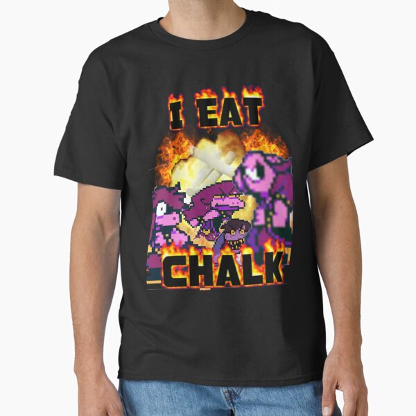I eat chalk Susie deltarune Classic T-Shirt for Sale by staticshops
