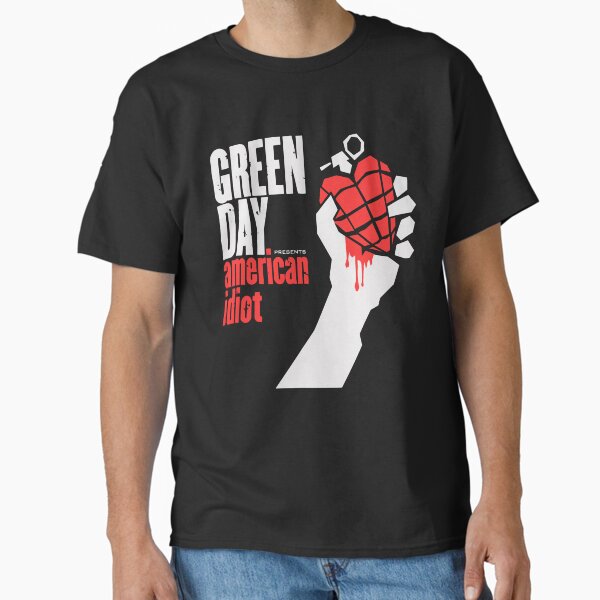 GD Green Idiot V2 Classic T-Shirt for Sale by Staceygalp