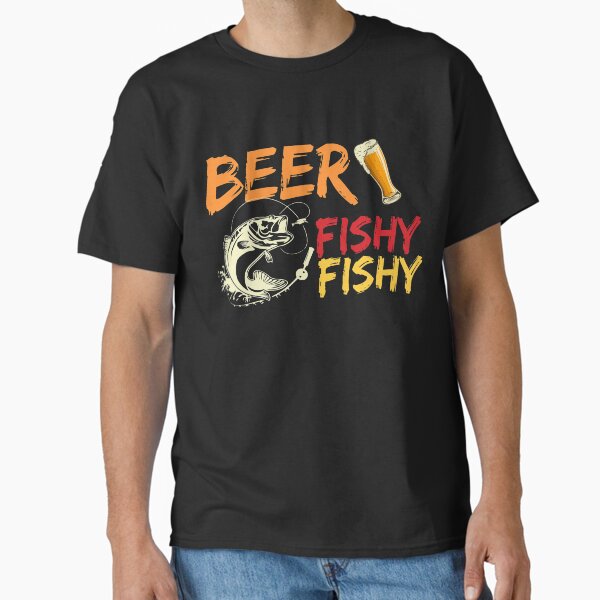 Plan for the day, drinking coffee, fishing, drinking beer Classic T-Shirt for Sale by Noahlaz