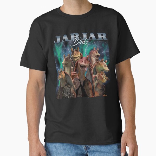 Jar Jar Retro Tribute Classic T-Shirt for Sale by MoonBuckets