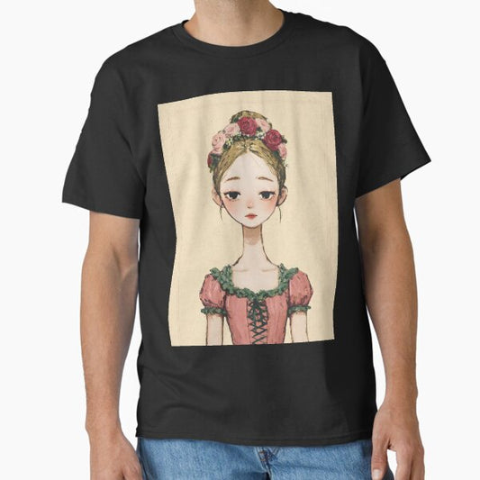 The Delicate Soft Pastel Coquette Classic T-Shirt for Sale by bapupa