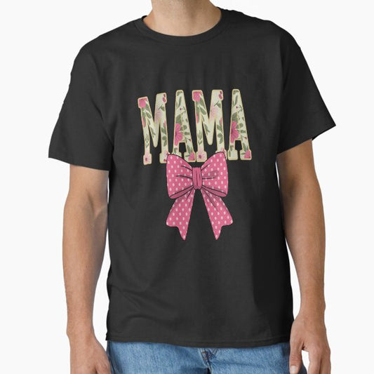 Coquette Mama Varsity Mama Classic T-Shirt for Sale by procionartss
