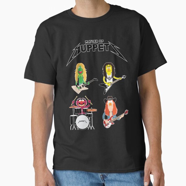 Master of Muppets - Muppets as Metallica Band Active Classic T-Shirt for Sale by ChristopherMash
