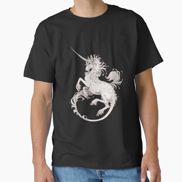 "Medieval unicorn " Classic T-Shirt for Sale by Giulialibard
