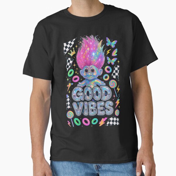 90s Retro Good Vibes Doll – Nostalgia Aesthetic Classic T-Shirt for Sale by Jakksofficial