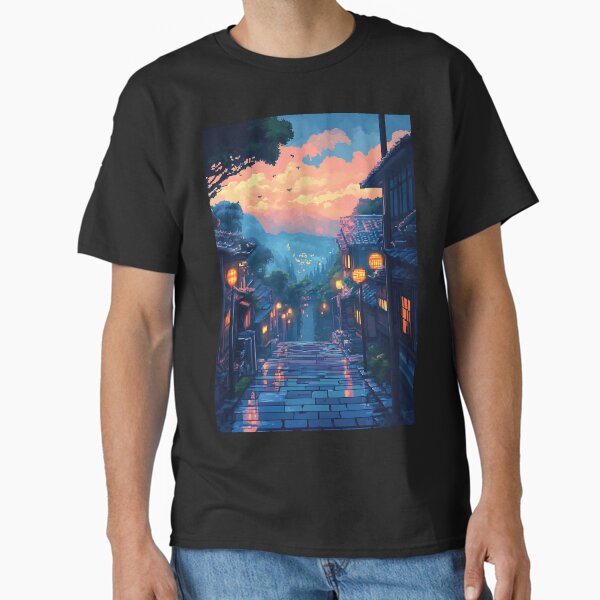 "Japanese Lofi Vibes" Classic T-Shirt for Sale by bapupa