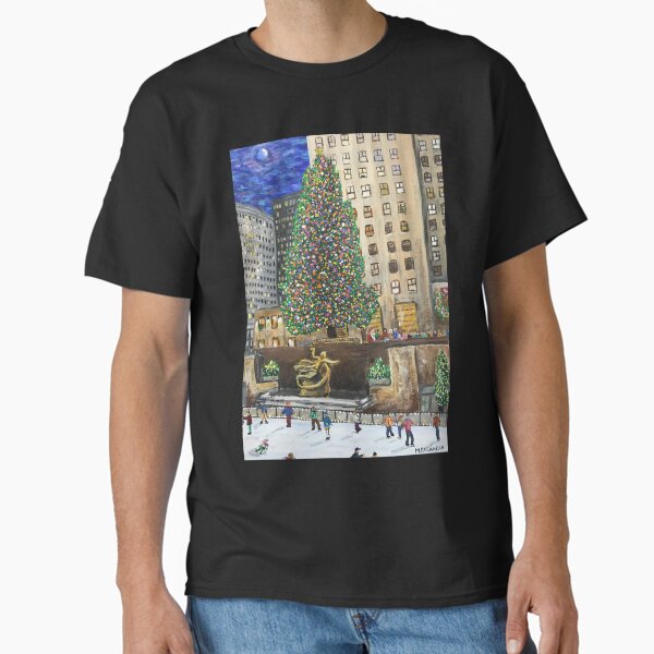 Rockefeller Center Christmas Tree Classic T-Shirt for Sale by matfas