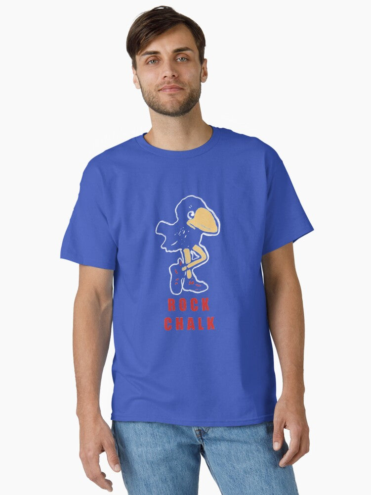 Vintage Jayhawk - Ku Classic T-shirt | Trendy Graphic Tee | Casual Unisex T-shirt