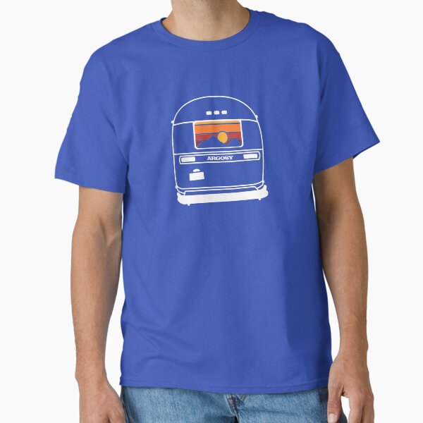 1970's Retro Vintage Argosy Camper Sunset in Mountains Classic T-Shirt for Sale by TourisTeez