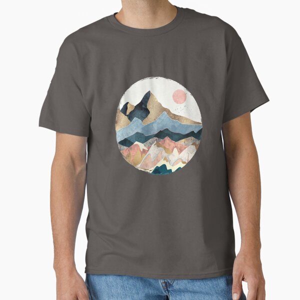 Golden Peaks Classic T-Shirt for Sale by spacefrogdesign