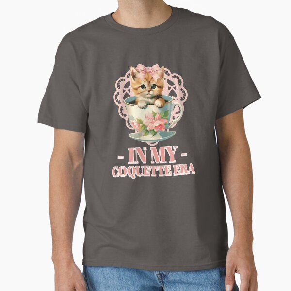 Cute Kitten - In My Coquette Era Classic T-Shirt for Sale by Mugfulmomentz
