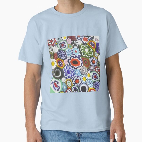 Millefiori Murano Italian Glass Print Classic T-Shirt for Sale by bragova