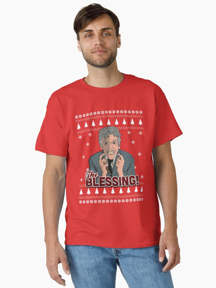 The BLESSING Classic TShirt T-Shirt | Fan Favorite Artwork | Great For Christmas Season