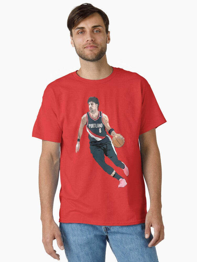 Deni Avdija Classic T-shirt | Trendy Graphic Tee | Casual Unisex T-shirt