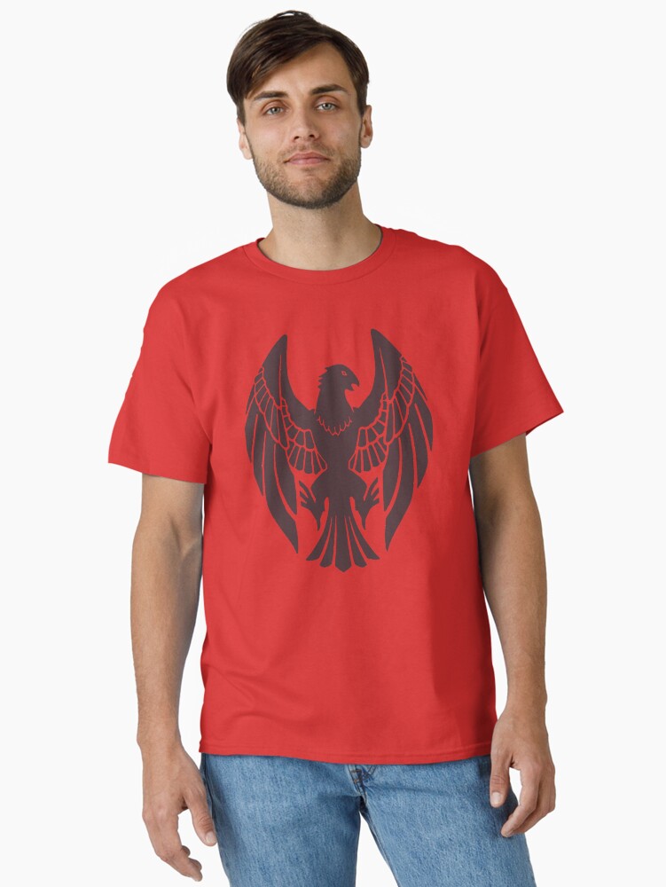 Fire Emblem Three Houses - Black Eagles Emblem Colored Classic T-shirt | Trendy Graphic Tee | Casual Unisex T-shirt