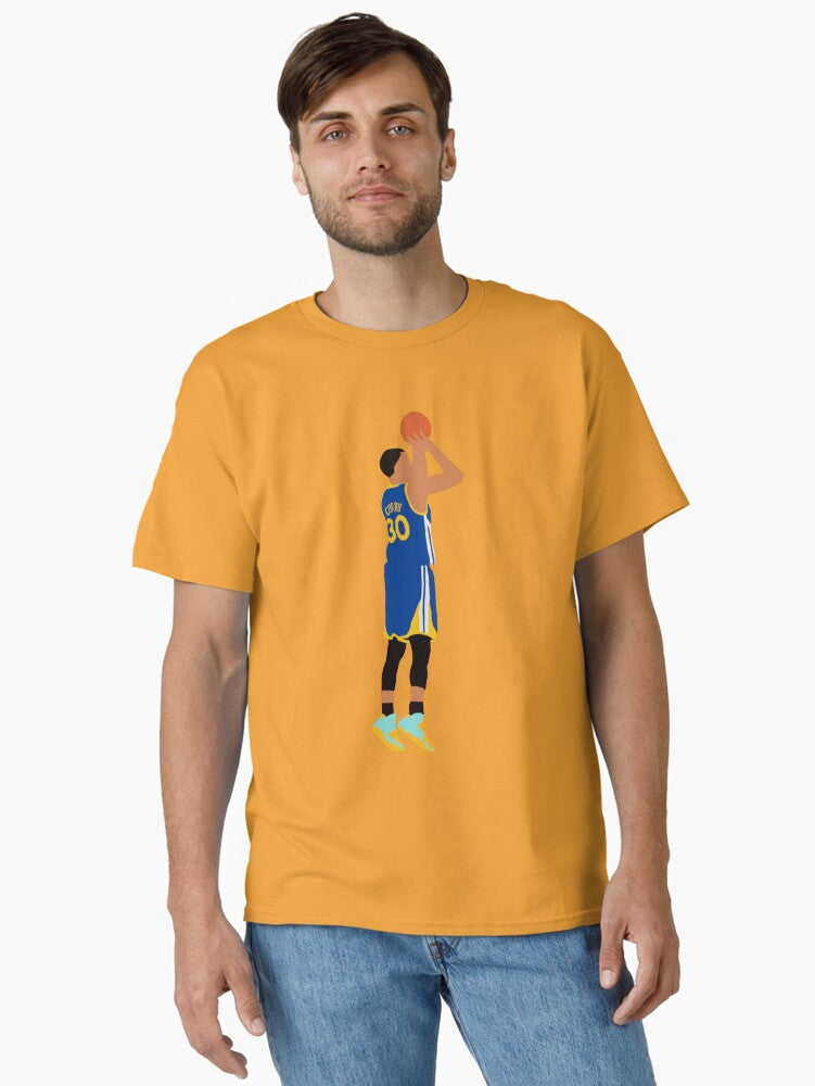 Stephen Curry Jumpshot Classic T-shirt | Trendy Graphic Tee | Casual Unisex T-shirt