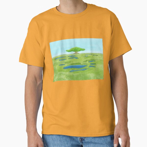 " A big tree in the wetland" Classic T-Shirt for Sale by greenPQBstudio