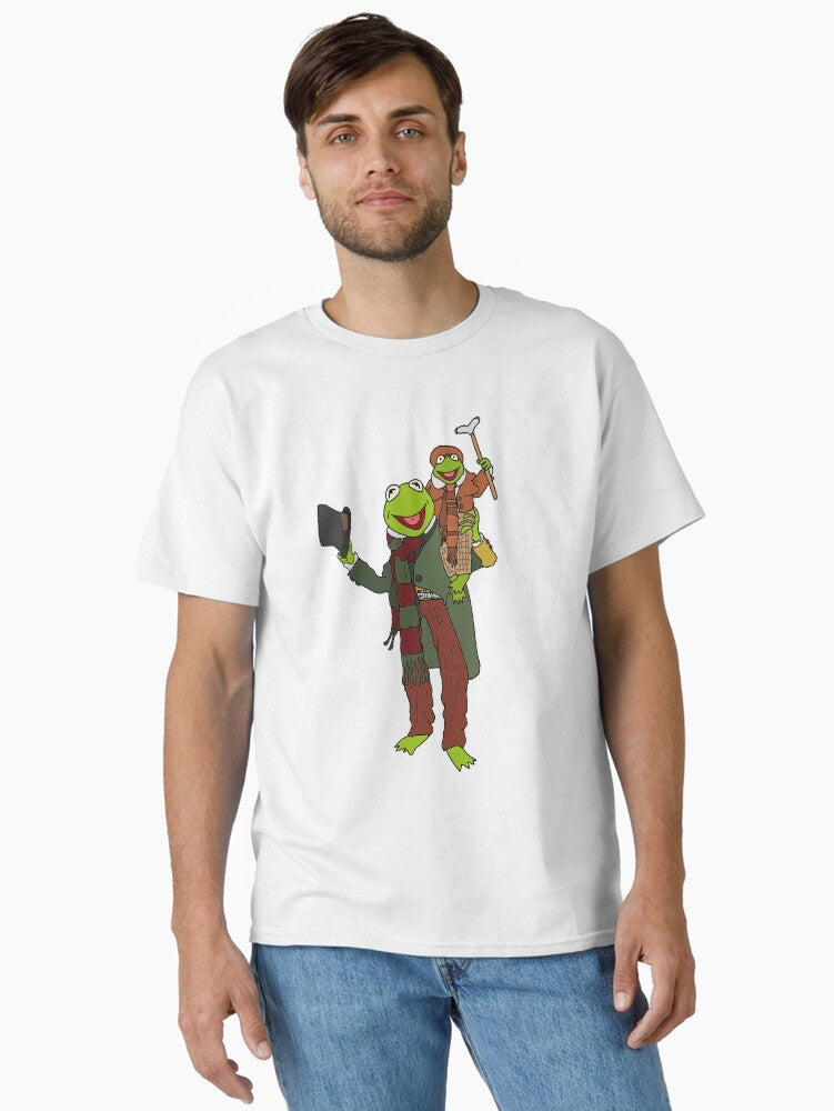 A Muppet Christmas Carol Bob and Tiny Tim Classic TShirt T-Shirt | Cute Festive Style | Perfect For Daily Wear