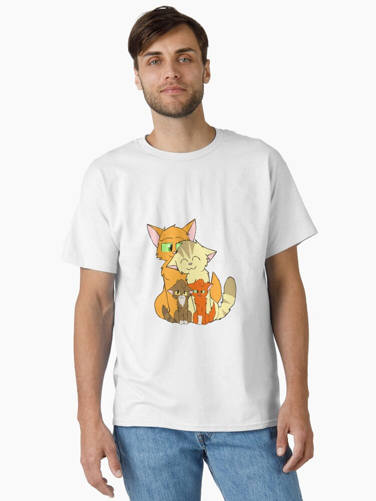 Firestar's Happy Family Classic T-shirt | Trendy Graphic Tee | Casual Unisex T-shirt