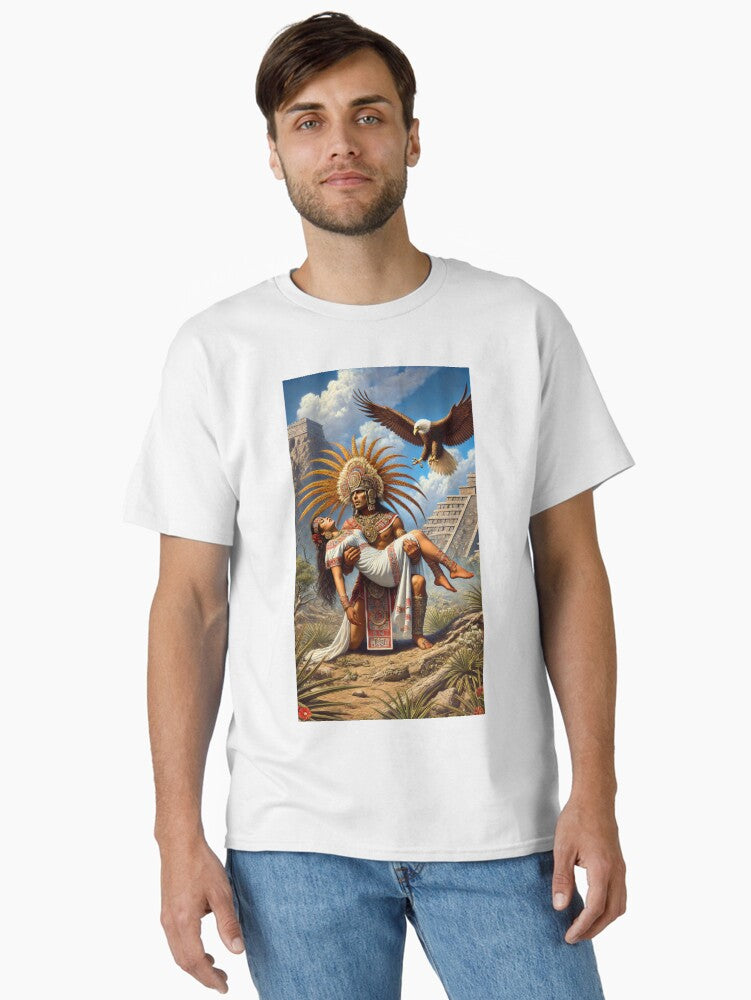 The Legendary Love Of An Aztec Warrior And Princess Classic T-shirt | Premium Basketball Jersey | Fan Edition Apparel