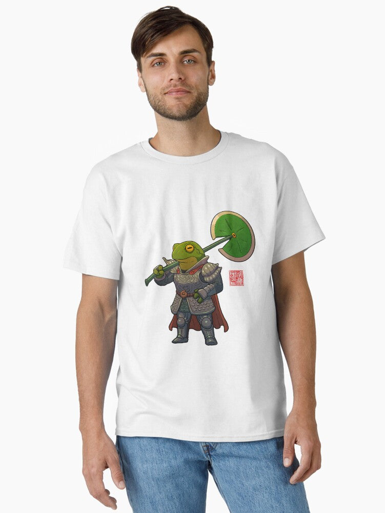 Frog Fighter Fantasy Armored Heavy Warrior Classic T-shirt | Premium Basketball Jersey | Fan Edition Apparel