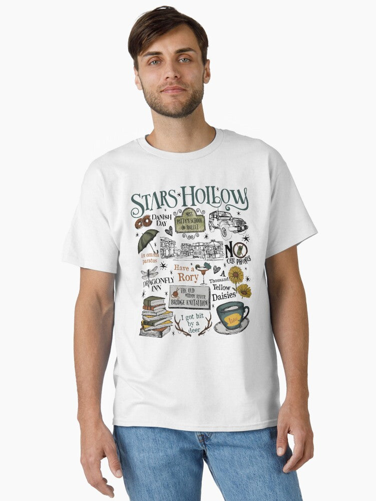 Stars Hollow Where You Lead I Will Follow Classic TShirt T-Shirt | High-Quality Print | Great For Christmas Season