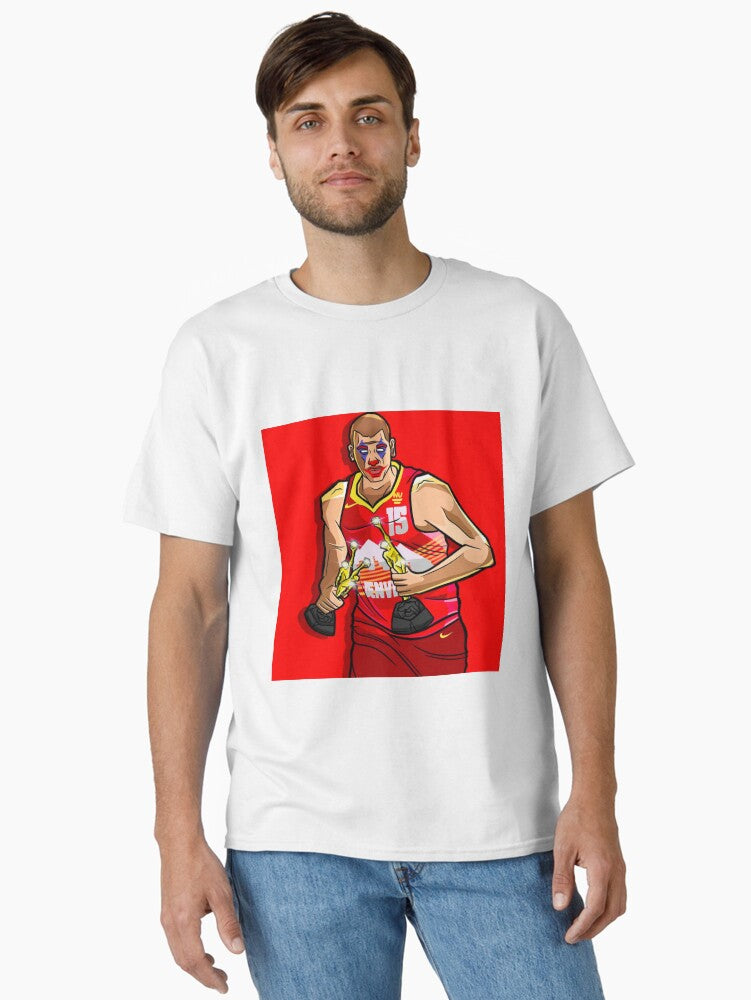 Nikola Jokic Serbian Mvp King Classic T-shirt | Trendy Graphic Tee | Casual Unisex T-shirt
